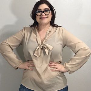 Love Culture Tan Blouse